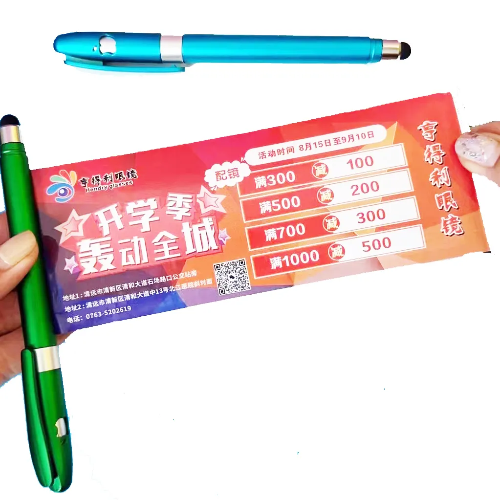 शीर्ष गुणवत्ता 3 में 1 प्रोन्नति बैनर टच स्क्रीन पेन के साथ कस्टम लोगो विज्ञापन खींचने वाले बैनर पेन एल्यूमीनियम ध्वज पेन एल्यूमीनियम ध्वज पेन