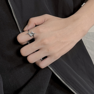 Anillo de <span class=keywords><strong>gaviota</strong></span> minimalista de acero inoxidable VAF Anillo Minimalista De <span class=keywords><strong>Gaviota</strong></span> De Acero Inoxidable Edelstahl - Product Image 5