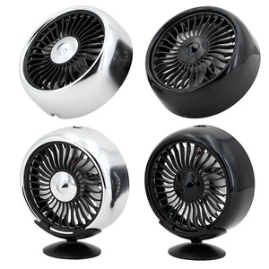 พัดลมติดรถยนต์ขนาดเล็ก พร้อมไฟ LED 12V สำหรับช่องแอร์คอนโซลรถยนต์ รุ่น 853 - Product Image 5