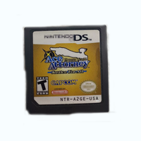 Cartouches de jeux vidéo DS Phoenix Wright Ace Attorney Trials and Tribulations Carte de console de jeux vidéo