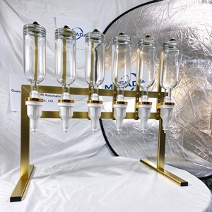 Espositore per Profumi a 6 Testine con Distributore a 6 Pompe, Dispenser per 6 Bottiglie di Profumo, Design Girevole - Product Image 3