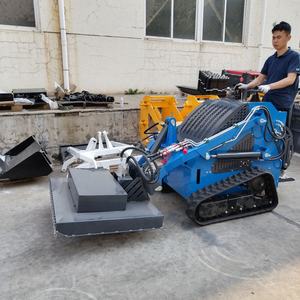 TOSH 2024 Mini selip setir berjalan Crawler dilacak pemuat selip Steer <span class=keywords><strong>Snowblower</strong></span> - Product Image 4