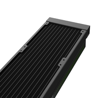 Refroidisseur liquide pour processeur FENCER 360 mm AIO avec écran LCD 4,0 pouces, synchronisation ARGB, ventilateur PWM pour Intel LGA1700/1851 AMD AM5 AM4