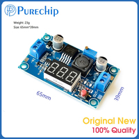 LM2596 Original Purechip-Modul DC-DC einstellbarem Buck mit Voltmeter-Display-Mikro controllern und Prozessoren FPGA