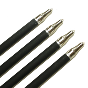 Freccia in carbonio da 30 pollici Fletche <span class=keywords><strong>3</strong></span> "Shield Cut Vanes tiro con l'arco pratica bersaglio frecce da caccia per arco composto e ricurvo - Product Image 3