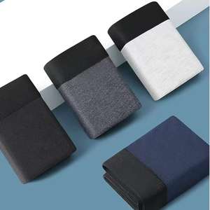 Boxer à <span class=keywords><strong>Devant</strong></span> <span class=keywords><strong>Ouvert</strong></span> pour Homme, Sous-Vêtements Longs en Tricot de Coton Respirant de Grande Taille avec Logo Imprimé Sexy, <span class=keywords><strong>String</strong></span> de Style Hiver - Product Image 6