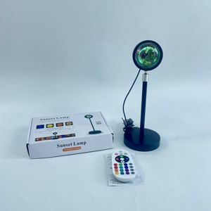 Modern LED <b>Plug</b>-In USB Charging 16 Colors RGB Living Room Bedroom Sunset Lamp Projector - Product Image 1