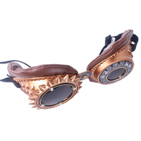 Lunettes de soudage Steampunk pour hommes, Style victorien rétro, lunettes d'halloween
