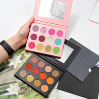 Fabricants de cosmétiques, étiquette privée, OEM, vente en gros, fard à paupières rose, fard à paupières hautement pigmenté, palette de fards à paupières