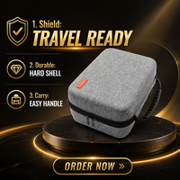 Étui de transport pour casque VR EVA, sac de rangement à fermeture éclair en coque rigide pour appareils électroniques portables, voyage