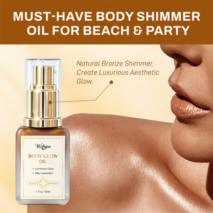 Aceite Corporal Iluminador con Efecto Bronceado Instantáneo, Aceite de Semillas de Meadowfoam Nutritivo de Larga Duración, <span class=keywords><strong>Bronceador</strong></span> al por Mayor - Product Image 4