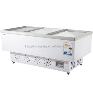 Congélateur horizontal de supermarché pour viande, vitrine réfrigérée pour la présentation de la viande, réfrigérateur-congélateur pour la viande - Offre spéciale - Product Image 4
