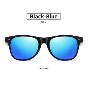 Lunettes de soleil en bois de <span class=keywords><strong>bambou</strong></span> pour homme, logo personnalisé, verres polarisés TAC UV400 CE, fabrication artisanale, mode 2022, cadeau de mariage - Product Image 5