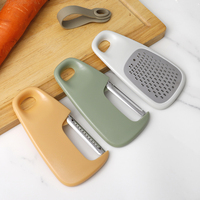 Ensemble de 3 éplucheurs à légumes multifonctionnels, râpe de cuisine, trancheuse julienne, lame en acier inoxydable, poignée antidérapante, gadgets de cuisine