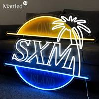 Enseigne néon LED extérieure étanche, logo d'entreprise personnalisé, lettres 3D, signalétique publicitaire pour devanture de magasin