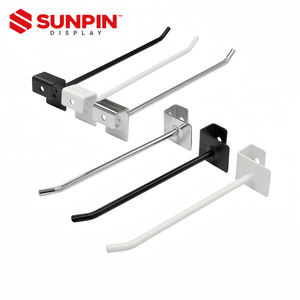 Hersteller von Displayhaken aus Metall, Stahl und Kunststoff für den Einzelhandel, Lieferant von Lamellenwandhaken aus Metall, Wasserfallhaken für Pappaufsteller - Product Image 1