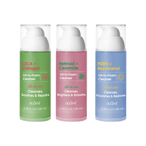 Limpiador <span class=keywords><strong>Facial</strong></span> Todo en Uno con Retinoides de Marca Privada NUSPA, Renueva la Vitalidad de la Piel, Aceite Limpiador <span class=keywords><strong>Facial</strong></span> con Ceramida y Retinoides - Product Image 1