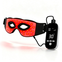 Masque oculaire LED rechargeable à lumière rouge pour éliminer les cernes et les ridules