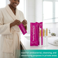 Gel resserrant vaginal à base de plantes naturelles OEM, hygiène féminine, gel rétrécissant le vagin avec applicateur, marque privée