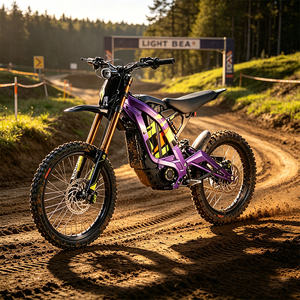 Motocicleta Todoterreno Ligera con Marco en X, Económica, de 10KW, con Batería de Litio de Larga Duración, Modelo 2026 1. Aumento de Potencia Mejorado - Product Image 3