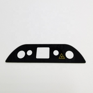 Custom Silk Screen Printed Black Solid Tempered Glass Panel Industrial <b>Smart</b> Street Light Controller 5G IoT Decoration - Product Image 6