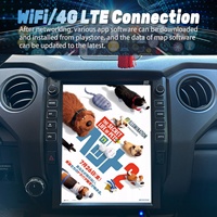 Écran Android IPS Tesla 13 pouces, radio DSP 1DIN pour Tundra 2014-2021, GPS, CarPlay, lecteur multimédia vidéo, autoradio, système de navigation