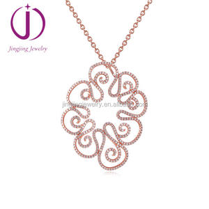 Proveedor de Joyería de China, Venta al por Mayor de Productos en Existencia, Collares con Colgantes de Mariposa de Plata de Ley 925 de Alta Calidad para Mujer - Product Image 5