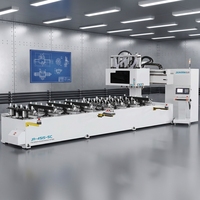 Centre d'usinage CNC à trois rangées JUNRAN pour le travail du bois, haute précision, 380V 42KW, usine de Foshan
