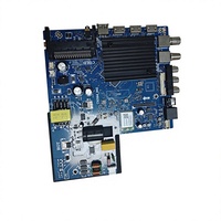 Motherboard TV Android Pintar LED Universal CV2864-A42 dengan Layar 32 Inci Full-HD 60Hz Kustom dan WiFi Android