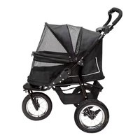 Quatre saisons universel Jogging voyage extérieur Wagon pas cher 4 roues pliable chien/chat poussette grande capacité animaux chariot transporteur