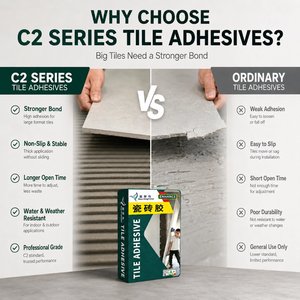 Adhesivo Impermeable Antideslizante C2F <span class=keywords><strong>para</strong></span> Lechada <span class=keywords><strong>de</strong></span> Azulejos Cementosos, <span class=keywords><strong>para</strong></span> Baños, <span class=keywords><strong>Piscinas</strong></span>, Balcones, Paredes Exteriores, <span class=keywords><strong>Mortero</strong></span> Fino - Product Image 4