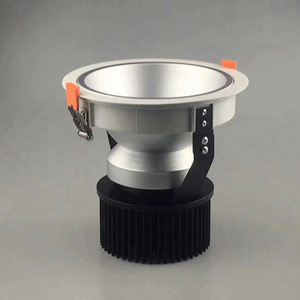 Plafonnier LED encastré commercial noir sans cadre, éclairage intérieur AC 220V 4100K blanc neutre IP20, garantie 3 ans - Product Image 3