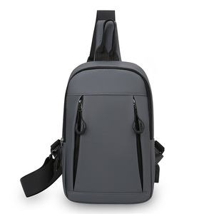 Nueva Bolsa de Pecho para Hombre, Moderna, Transpirable, Impermeable, de Gran Capacidad, Multifuncional, para Llevar al Hombro o Cruzada - Product Image 4