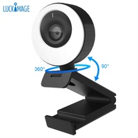1080P Autofocus Full HD Webcam con micrófono 60fps USB PC Cámara WebCam Streaming para videollamadas Webcam