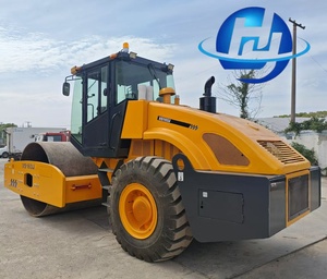 XCMC المصنع الأصلي 16 طن مدحلة اهتزازية أحادية الأسطوانة XS163J مستعملة صينية للبيع - Product Image 4