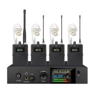 Système de monitoring intra-auriculaire sans fil professionnel EM1100-10R pour la scène, le chant, le streaming en direct, les musiciens, les répétitions de groupe