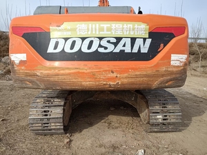 Excavatrices Doosan DX215 d'occasion de bonne qualité, machines de construction coréennes Doosan d'occasion, pelle de 22 tonnes, certifiées CE, avec brise-roche - Product Image 4