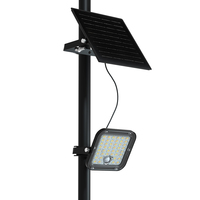 Projecteur solaire de sécurité extérieur avec une longue durée d'éclairage, installation flexible n'importe où