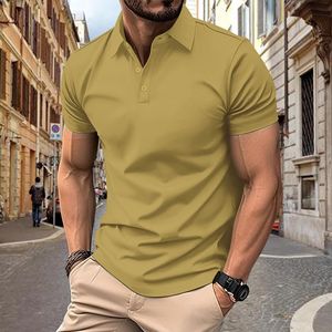 Nuova Camicia Polo Estiva da Uomo in Stile Europeo e Americano, Leggera e Confortevole con Motivo a Piccoli Quadretti - Product Image 3
