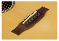 41'' Solid Single Board Spruce Back Mahogany Wood Gloss Acoustic Guitar Wholesale