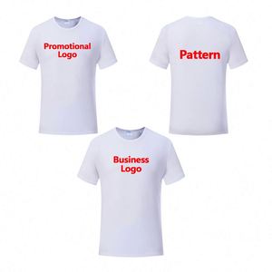 Camisetas Sublimadas 100% Poliéster para Hombre, Estilo Corto con Sensación de Algodón, Camisetas Promocionales para Publicidad Empresarial, Lisas, con Impresión Personalizada - Product Image 1