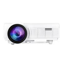 Projecteur vidéo de film Full HD Durable et abordable, 480P, 720P, 1080p, Support lumineux, Image, projecteur Q5 à 360 degrés