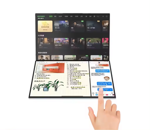 Ordinateur portable de jeu 2024, 16 pouces, double écran tactile, PC portable 16 pouces, prend en charge la carte graphique externe, Intel Core I7 - Product Image 2