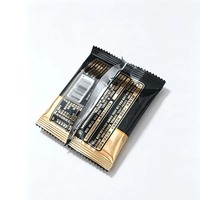 Sacs d'emballage personnalisés de qualité alimentaire pour les collations - Sacs d'emballage à fermeture arrière pour chips croustillantes avec des fermetures faciles à ouvrir