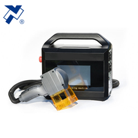 Machine de marquage laser à fibre Mopa portable 20w/30w Galvo Brand AI BMP DXF PLT Format Home Use on Date Time Logo QR Code Printing