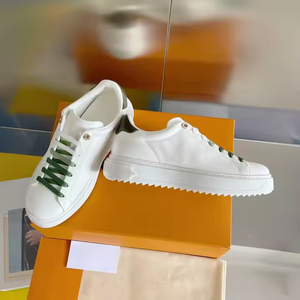 2025 Trendy <b>White</b> Women's Sneakers with Closed Toe Breathable Thick Sole Casual All-Match Student Style - Product Image 5