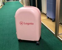 Valise de voyage multifonctionnelle personnalisable avec couleur et logo sur mesure, coque durable, système de fermeture éclair sécurisé pour les voyages d'affaires et les loisirs