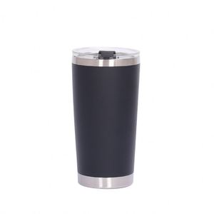 Multi Color Tumbler Set 20 Ounce Pink Black <b>Hot</b> Pink Purple Red Yellow Green Turquoise White Stainless Steel ASM25 - Product Image 5