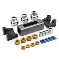 Bras de support de charge pour robot quadrupède en aluminium usiné CNC de précision, composant de jambe industrielle haute résistance