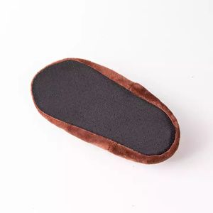 R1046 House slippers Male <b>Big</b> Size 48 Winter Slippers for Men Suede Plush Floor Shoes Lazy Shoes Soft Warm Socks slippers - Product Image 6